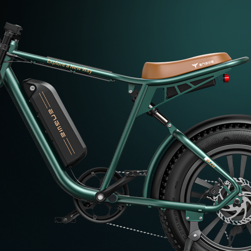 ENGWE M20 Electric Bike for Adults-750W 4.0 * 20" Fat Tire Offroad Cruiser E Motorcycle28MPH 94Miles Long Range for48V13Ah(26Ah-Dual Battery Option), FullSuspension